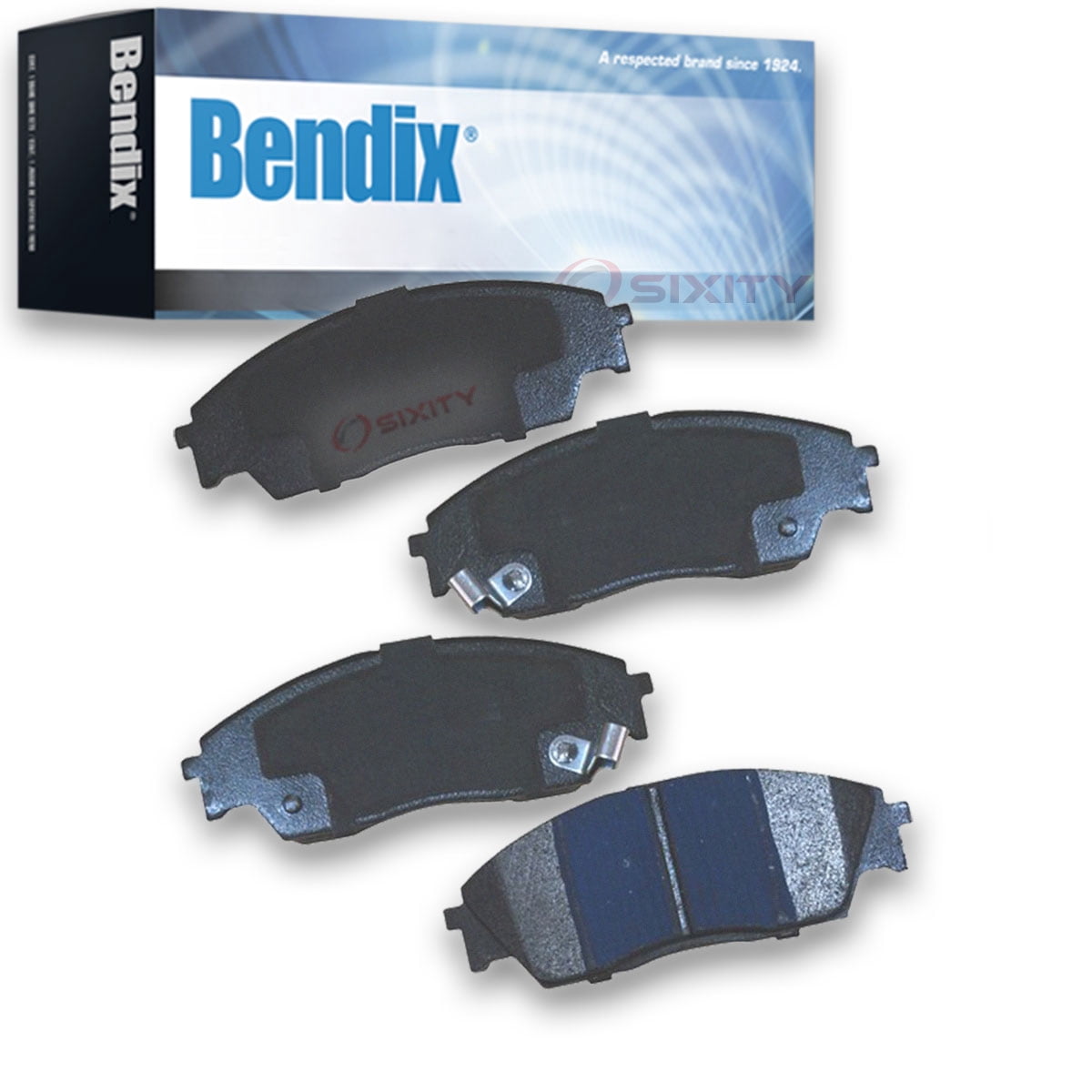 STOP SBM373 Bendix Premium Semi-Metallic Fits select: 1991 HONDA CIVIC CRX SI/CRX SE, 1990 HONDA CIVIC 1500 CRX SI