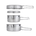 thumbnail image 1 of Juego de utensilios de cocina BeGrit Backpacking Camping 4 piezas para 1-2 personas, 1 of 7