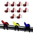 thumbnail image 6 of 10Pcs Fishing Hooks Keeper Fishing Pole Hook Keeper for Hook Professional Fishing Accessories Tools Easy Adjustable Fishing Rod Hook Keepers red, 6 of 9