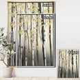 thumbnail image 2 of Golden Birch Forest IV - cabin & Lodge Framed Canvas, 2 of 3