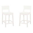 thumbnail image 1 of Linon Burke Ensemble de Deux Tabourets de Comptoir en Bois Blanc, 1 of 15