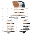 thumbnail image 4 of Women's Mesh Breathable Mary Jane Flats Buckle Square Toe Slip-On Summer Casual Footwear White 38, 4 of 9