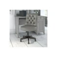thumbnail image 3 of Bush Business Furniture Arden Lane Mid Back Tufted Office Chair, Light Gray Leather, 3 of 3