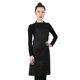 thumbnail image 1 of Delantal ajustable con pechera resistente al agua y al aceite para chef, delantales de cocina con bolsillos para hombres y mujeres, color negro, 1 of 8