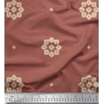 thumbnail image 1 of Soimoi Poly Georgette Fabric Artistic Floral Print Sewing Fabric Yard 42 Inch Wide, 1 of 3