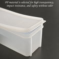 thumbnail image 6 of JeashCHAT Plastic Spaghetti Pasta Containers Rectangle Noodles Storage Box Airtight Food Storage Container with Lid, Kitchen Pantry Organization and Storage, Blue, 6 of 6