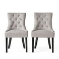 thumbnail image 2 of Noble House Harper Light Grey Fabric Dining Chairs (Set of 2), 2 of 10