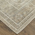 thumbnail image 3 of Feizy Celene Traditional Medallion, Tan/Brown/Ivory, 3'9" x 5'7" Accent Rug Sheen Vintage Bordered Floor Rug for Living room Bedroom, 3 of 8