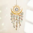thumbnail image 3 of Joernso Sun Moon Suncatcher Decoration Indoor Outdoor Colorful Faux Crystal Rainbow Maker Prism Window Hanging Ornament Wind Chime Pendant Christmas Gifts, 3 of 8