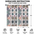 thumbnail image 2 of Blackout Kids Curtains,Boho Bohemia Flower Childrens Insulated Curtains Set Of 2,Bedroom Essentials,Toddler Room Decor 42"x84"(106x213cm), 2 of 4