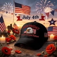 thumbnail image 5 of Red Friday Art Printed Baseball Cap With Adjustable Snapback Closure For Men And Women, 5 of 5