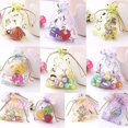 thumbnail image 2 of 100 bolsas de regalo de organza de 3,6 x 4,8 pulgadas (9 x 12 cm), color azul ACTIVE Biensenido a ACTIVE, 2 of 3