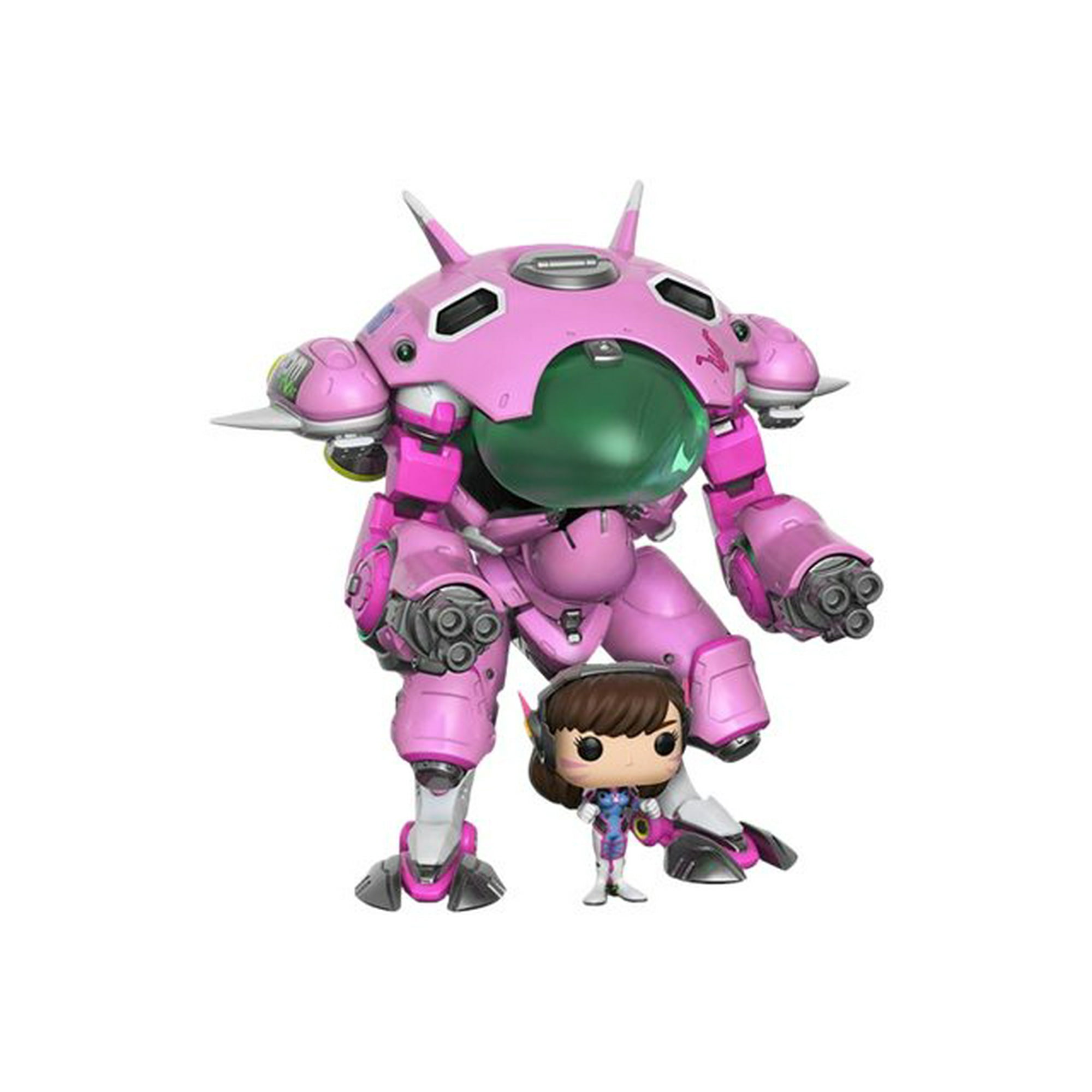 Funko POP Games: Overwatch D.VA & Meka 6