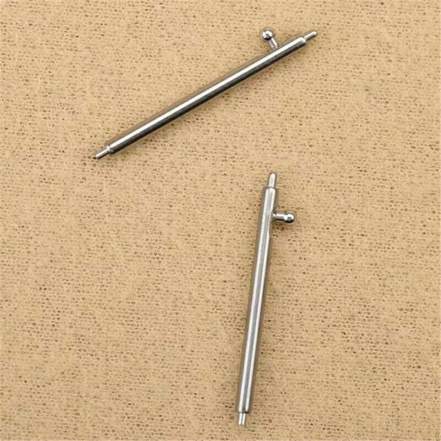15mm-23mm Pasadores De De Pasadores De Reloj de material acero Inoxidable Para Acoplar La Reloj Relojes O Hebilla 2pcs Diámetro 18MM