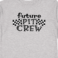 thumbnail image 4 of Inktastic Future Pit Crew Racing Flags Boys or Girls Long Sleeve Toddler T-Shirt, 4 of 5