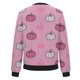 thumbnail image 5 of Chaqueta bomber con temática de Halloween para mujer, con lindos fantasmas, murciélagos y estampado de luna, informal, ligera, con cremallera, 5 of 5