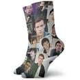 thumbnail image 1 of YOYO Tom Holland Unisex Fun Dress Socks - Colorful Funky Socks For Men - Cotton Fashion Patterned Socks, 1 of 2