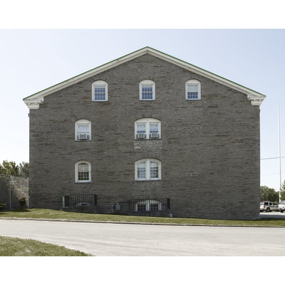 Print: Side Exterior Detail, Robert C. Mcewen U.S. Custom House