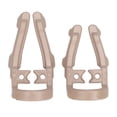 thumbnail image 1 of Abrazaderas de goma de resina dental, 2 piezas Dique de goma dental Dique de goma dental Clip de barrera de goma dental Diseño elevado, 1 of 8