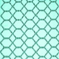 thumbnail image 1 of Ahgly Company Machine Washable Indoor Square Trellis Turquoise Blue Contemporary Area Rugs, 7' Square, 1 of 4