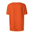thumbnail image 4 of Dorkasm Women's Wonderwork Short Sleeve Snap Jacket Orange L, 4 of 4