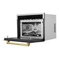 thumbnail image 3 of ZLINE Autograph Edition 24" 1.6 cu ft. Built-in Convection Microwave Oven in Stainless Steel and Gold Accents, 3 of 5