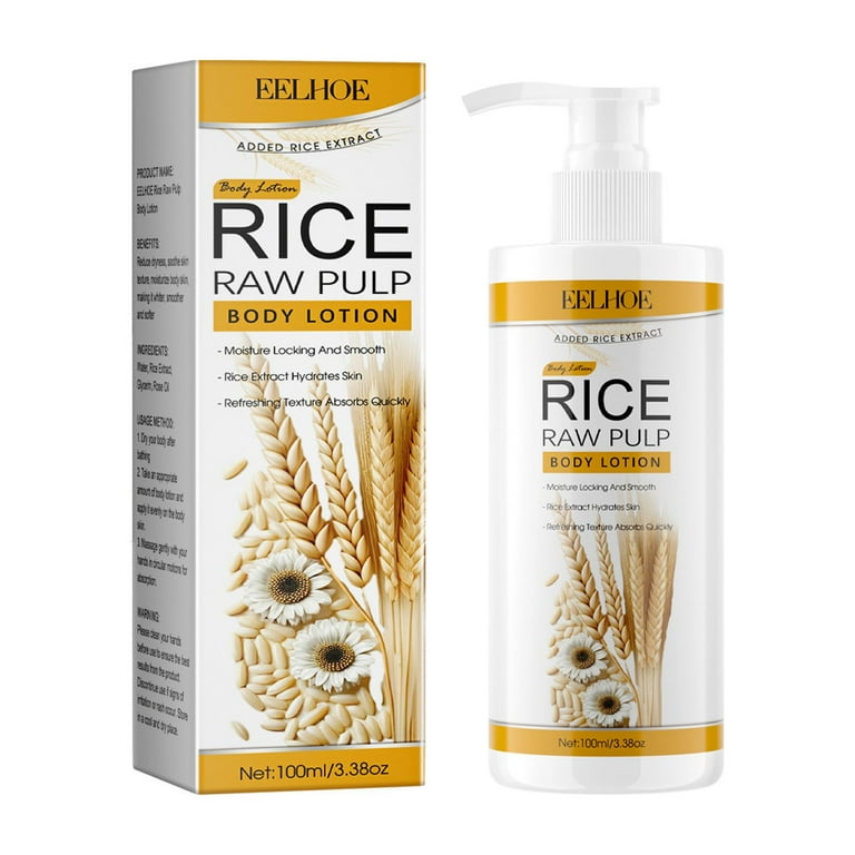 SDJMa Rice Raw Pulp Body Lotion - Moisture Locking And