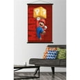 thumbnail image 2 of The Super Mario Bros. Movie - Mario Jump Wall Poster with Magnetic Frame, 22.375" x 34", 2 of 5