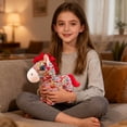 thumbnail image 4 of Année Cheval Année du Motif Rouge Peluche Festive pour Enfants et Maison Douce Câline Mascotte du Zodiaque, 4 of 4