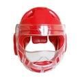 thumbnail image 2 of Casco de Karate, equipo de cabeza de boxeo, portátil, ligero, cómodo, Mma, ajustable, ventilado, casco de boxeo, cubierta facial SG, 2 of 8