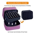 thumbnail image 3 of Organizador de esmaltes de uñas UOZL con capacidad para 30 botellas de 15 ml, color morado, 3 of 9