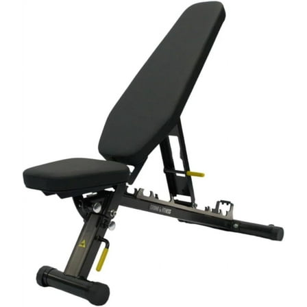 Gronk Fitness FID Bench Folding Adjustable Weight Bench | Flat/Incline/Decline | Adjustable Bench for Home