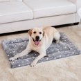 thumbnail image 1 of Western Home Cama Para Perro Para Jaula De Espuma De Alta Resistencia, Alfombrilla Para Jaula De Perro, Almohadilla Para Perrera Con Felpa Suave Ondulada, Cómoda Cama Antideslizante Y Lavable Para Per, 1 of 1