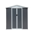 thumbnail image 6 of Outdoor Storage Sheds 6FTx4FT Apex Roof Grey, 6 of 7