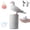 White, variant on Dirty Birdy Soap Dispenser Brings Hilarious Poop-Themed Foam to Your Sink, a 300ml Refillable Gag Gift and Novelty Bathroom Decor for Adults, Bird Lovers & Kitchen Countertop