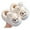 White, variant on Fozruso Girls Slippers Winter Warm Fleece Lined Indoor Outdoor Soft Sole Shoes For Toddlers And Kids,Winter Slippers Sizes 9 Little Kid(3-3.5 Years)