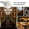 thumbnail image 3 of Mini Projecteur LED, Lumière de Puits à LED 5 Pcs DC 12V 1W pour Armoire à Bijoux, 3 of 8