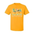thumbnail image 2 of Wild Bobby Sea The Good Surfboard Sun Rise Good Vibes Nature Lover Men Tee, Gold, XX-Large, 2 of 6