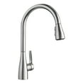 thumbnail image 1 of BLANCO, Stainless 442208 ATURA High Arc Pull-Down Dual Spray Kitchen Faucet, 1.5 GPM, 1 of 5