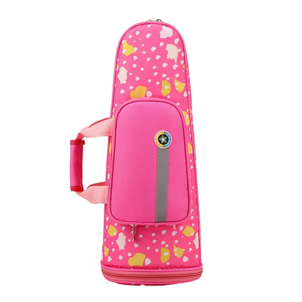 Bolsa Suona Qarigey Rosa con patrón de dibujos animados impermeable de Tela Oxford
