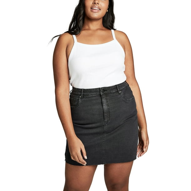 Cotton On Cotton On Curve Denim Skirt