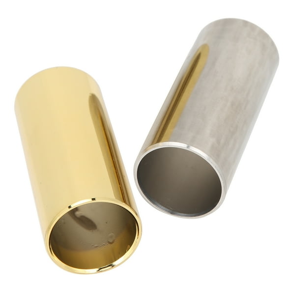 Metal Guitar Slide, 6cm 2Pcs Guitar Slide For Electric Bass