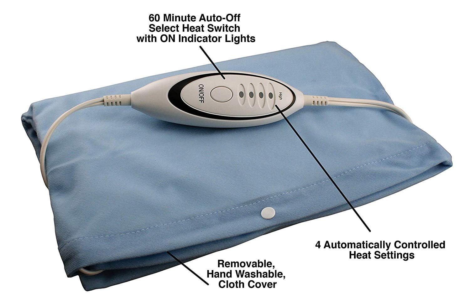 CARA 53 Heating Pad, Moist / Dry,  King