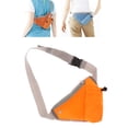 thumbnail image 3 of Sports Waist Bag Triangle Running Cycling Water Shoulder Pack Orange, 3 of 10