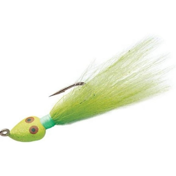 Tsunami Flats Jig Fishing Lure - Chartreuse, 1/4 oz.