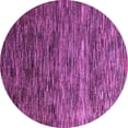 thumbnail image 1 of Ahgly Company Indoor Round Oriental Purple Modern Area Rugs, 5' Round, 1 of 4
