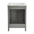 thumbnail image 5 of Calice 24" Bathroom Vanity in Carbon Grey, 5 of 5