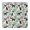 Boston Terriers and, variant on BoxerDog and Pioneer Flower Square Fitted Tablecloth with Elastic Edge,Square Table Cover,Washable Elastic Table Cover for Home Kitchen Party Decor 34"x34"