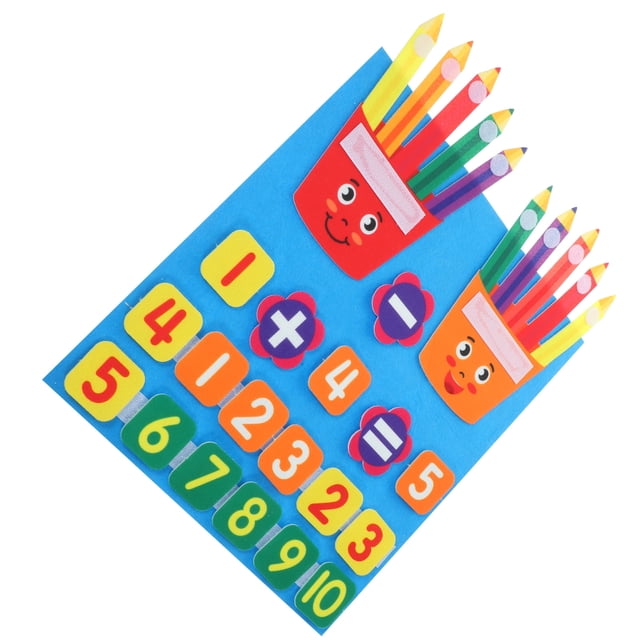 Material didáctico preescolar Juguete de suma y resta Juguete numérico para niños Juguete cognitivo para niños pequeños