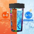 thumbnail image 5 of Yiaed Neon Free Play Print Stainless Steel Coffee Mug -Vacuum Insulated Coffee Tumbler - Leakproof Travel Mugs Insulated for Hot & Cold Drinks, 5 of 8